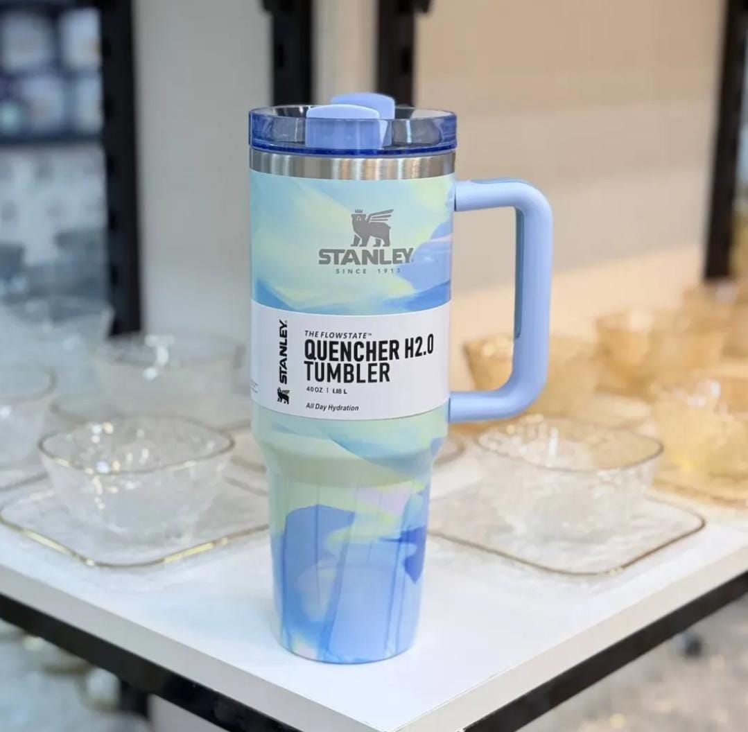Stanley Quencher H2.0 FlowState™ Tumbler|40 Oz|Warm Serene(Premium Quality Imported)