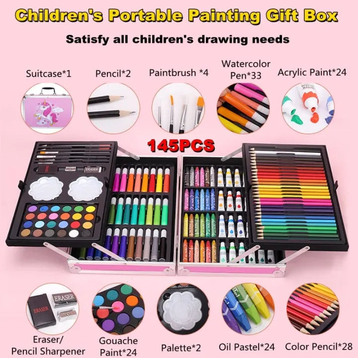 Premium Mega Color Kit Case For Kids