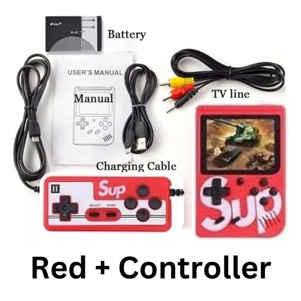 SUP Game Box Plus – 400-in-1 Retro Console with TV Connectivity!