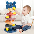 FunBlast Kids Rolling Ball Tower Toy - Educational Marble Run & Drop Track Game with Colorful Balls, Developmental Stacking Toy for Toddlers & Children (Multicolor)