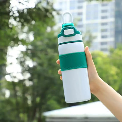 Kidzermania Stainless Steel Thermal Bottle – 550ml/800ml Portable Vacuum-Insulated Squeeze Bottle!