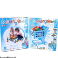 Mini Shopping Cart & Building Blocks Playset – 100-Piece Creative Fun for Kids!