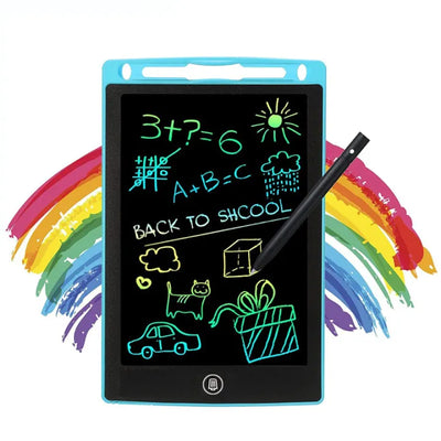 Keep Smiling 12-Inch LCD Writing Tablet – Eco-Friendly Drawing Pad for Kids & Students!