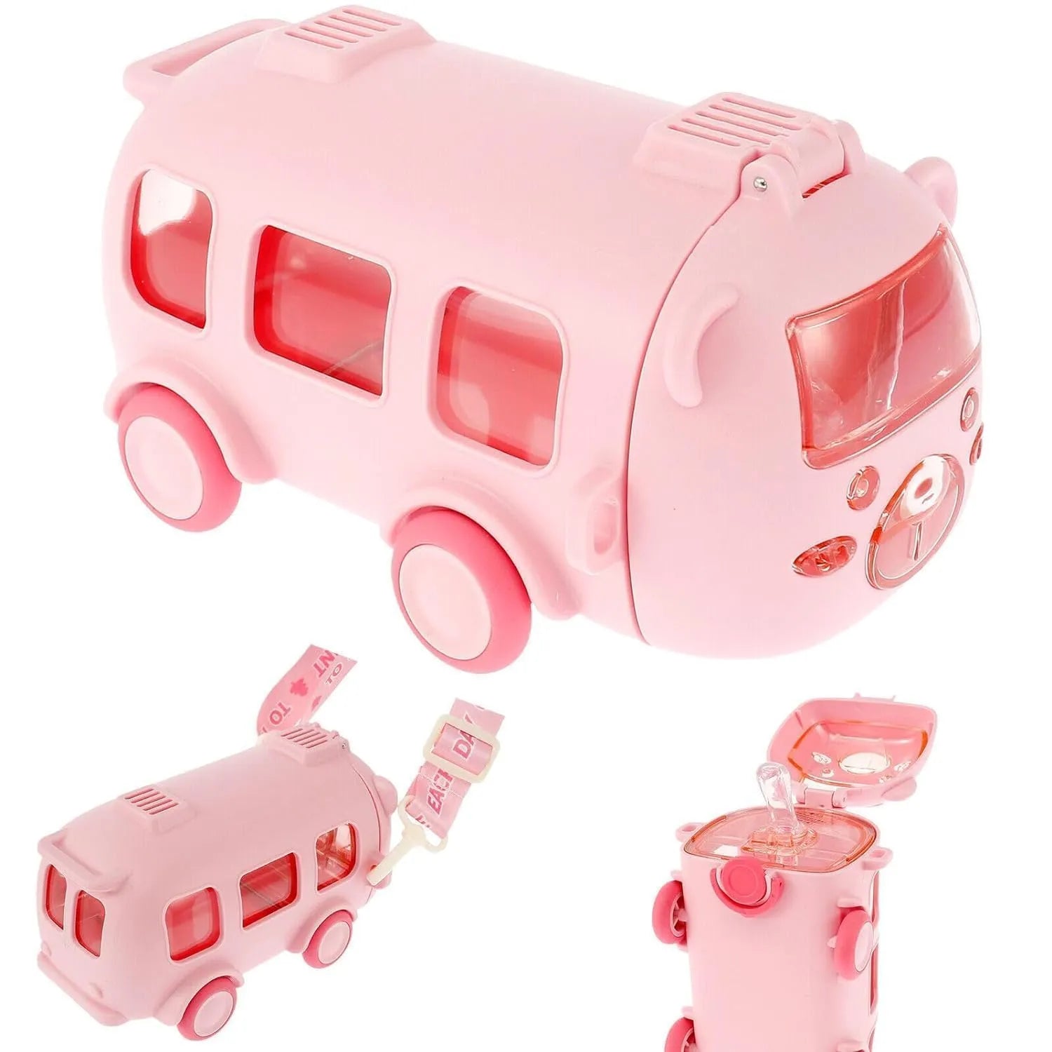 BusTales Baby Water Bottle – Adorable On-the-Go Hydration for Little Ones!