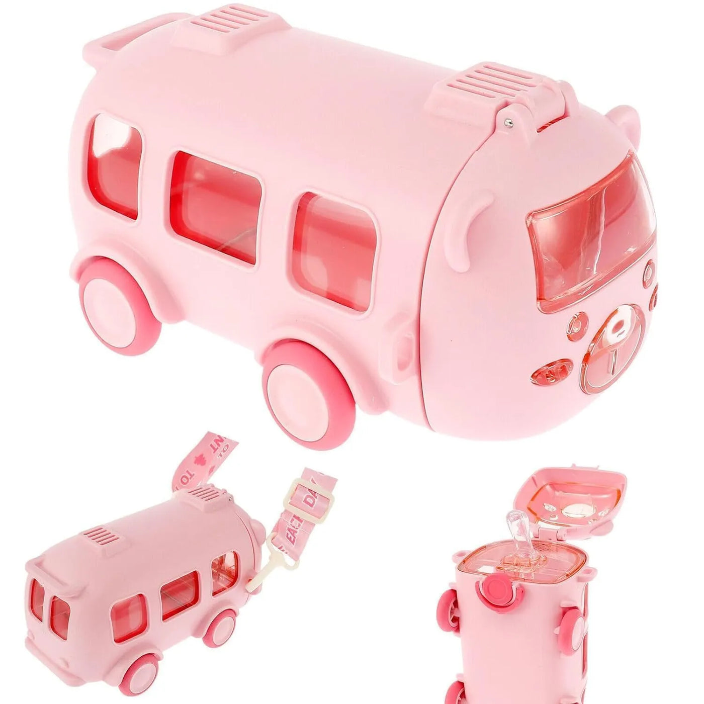 BusTales Baby Water Bottle – Adorable On-the-Go Hydration for Little Ones!