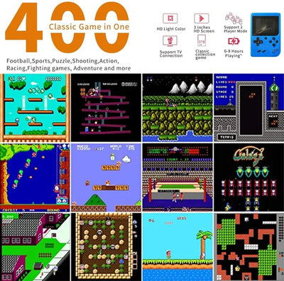 SUP Game Box Plus – 400-in-1 Retro Console with TV Connectivity!