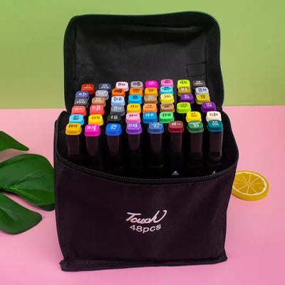 Master Artist's 24,36,48 Copic Twin Double-Headed Alcohol Ink Markers