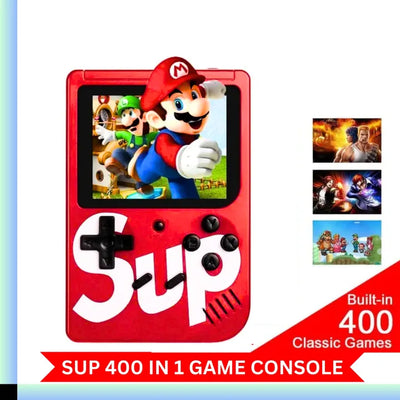 SUP Game Box Plus – 400-in-1 Retro Console with TV Connectivity!