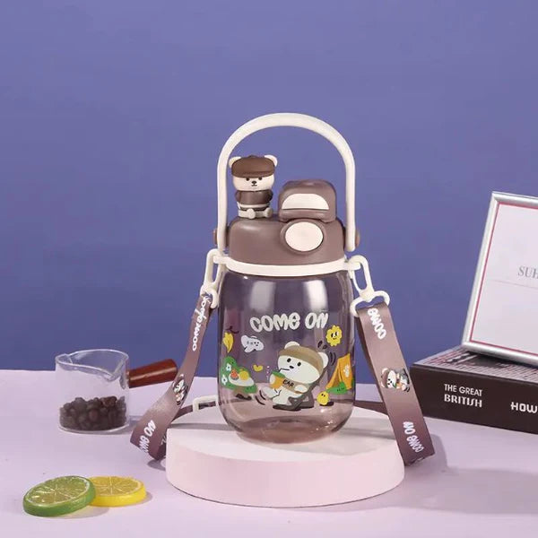 Cute Character 2 in 1 Water bottle