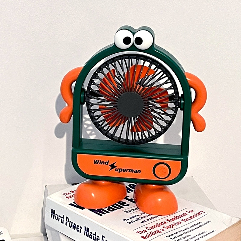 USB Mini Fan – Super Strong Wind, Portable Desk & Outdoor Fan!
