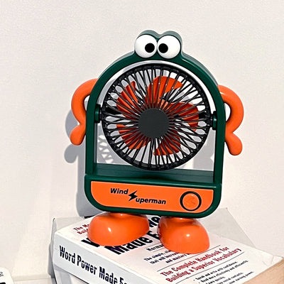 USB Mini Fan – Super Strong Wind, Portable Desk & Outdoor Fan!