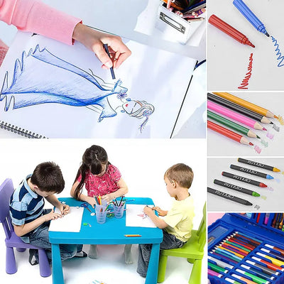 Creative Art Box – 68 Pcs All-in-One Coloring & Painting Kit for Kids