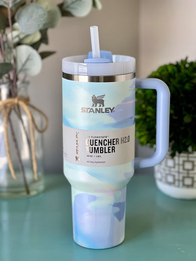 Stanley Quencher H2.0 FlowState™ Tumbler|40 Oz|Warm Serene(Premium Quality Imported)
