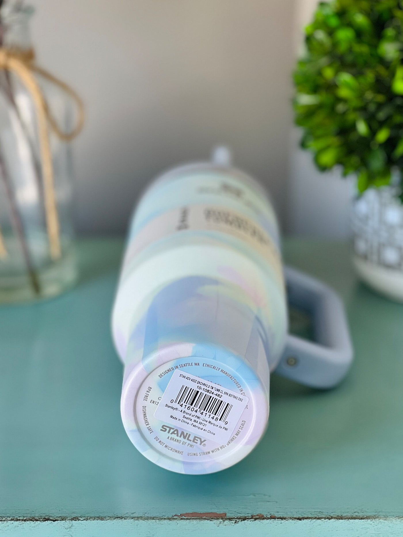 Stanley Quencher H2.0 FlowState™ Tumbler|40 Oz|Warm Serene(Premium Quality Imported)