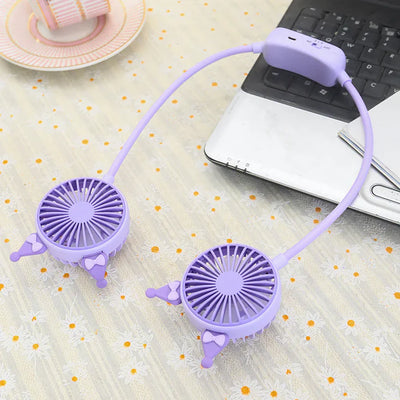 Sanrio Neck Fan – Portable, Hands-Free Cooling with Cute Characters!