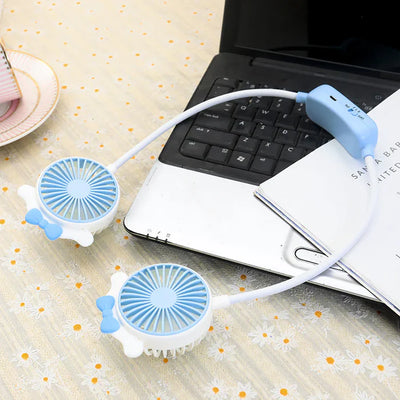 Sanrio Neck Fan – Portable, Hands-Free Cooling with Cute Characters!