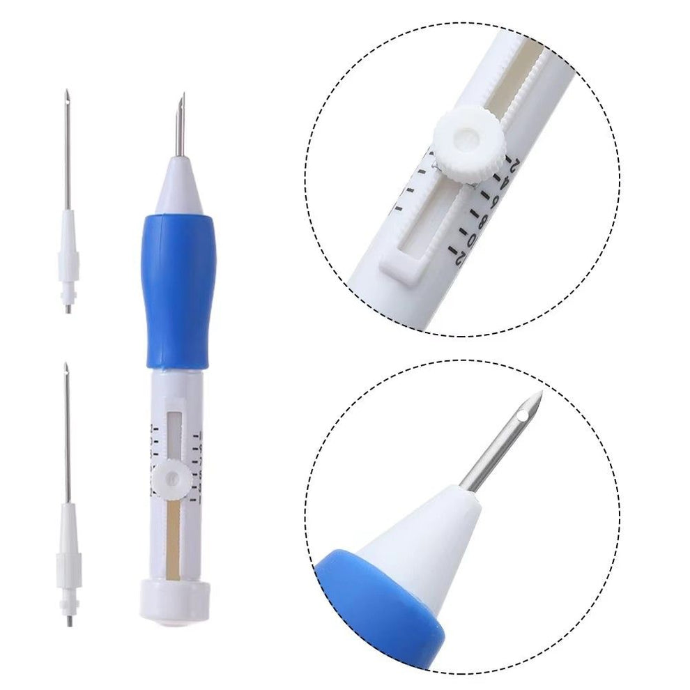 Embroidery Knitting Pocket Needle Pen - Magic Embroidery Pen Kit