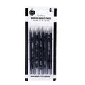 Keep Smiling Woodless Graphite Pencils (6-Piece Set) | 2H, HB, 2B, 4B, 6B, 8B | Professional Sketching & Shading Pencils