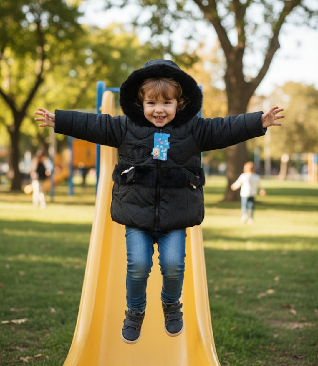 Premium Kids Winter Hooded Puffer Jacket - Ultra Warm & Cozy