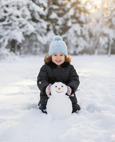 Premium Kids Winter Hooded Puffer Jacket - Ultra Warm & Cozy