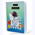 Space Astronaut Spiral Diary with Built-in Calculator & Stationery Set – Premium School Gift for Boys & Girls