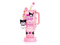 Kuromi 40oz Stainless Steel Insulated Tumbler with Handle & Straw | Leakproof Travel Mug