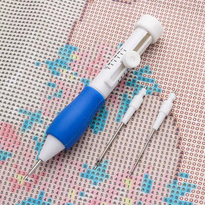 Embroidery Knitting Pocket Needle Pen - Magic Embroidery Pen Kit