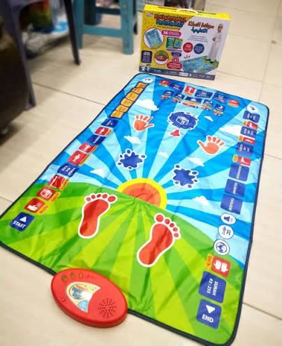 Educational Interactive Prayer Mat – Engaging Salah Learning for Kids!