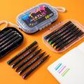 Unleash Your Creativity with Acrylic Dual-Tip Markers - Sets of 12, 24, & 36