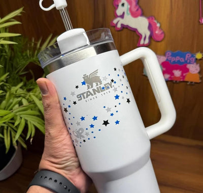 Stanley x Olivia Rodriguez Tumbler 40oz - Limited Edition Purple & Pink Quencher H2.0