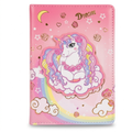 3D Pop-Out Unicorn Magic Diary – Premium Faux Leather Embossed Secret Journal for Girls