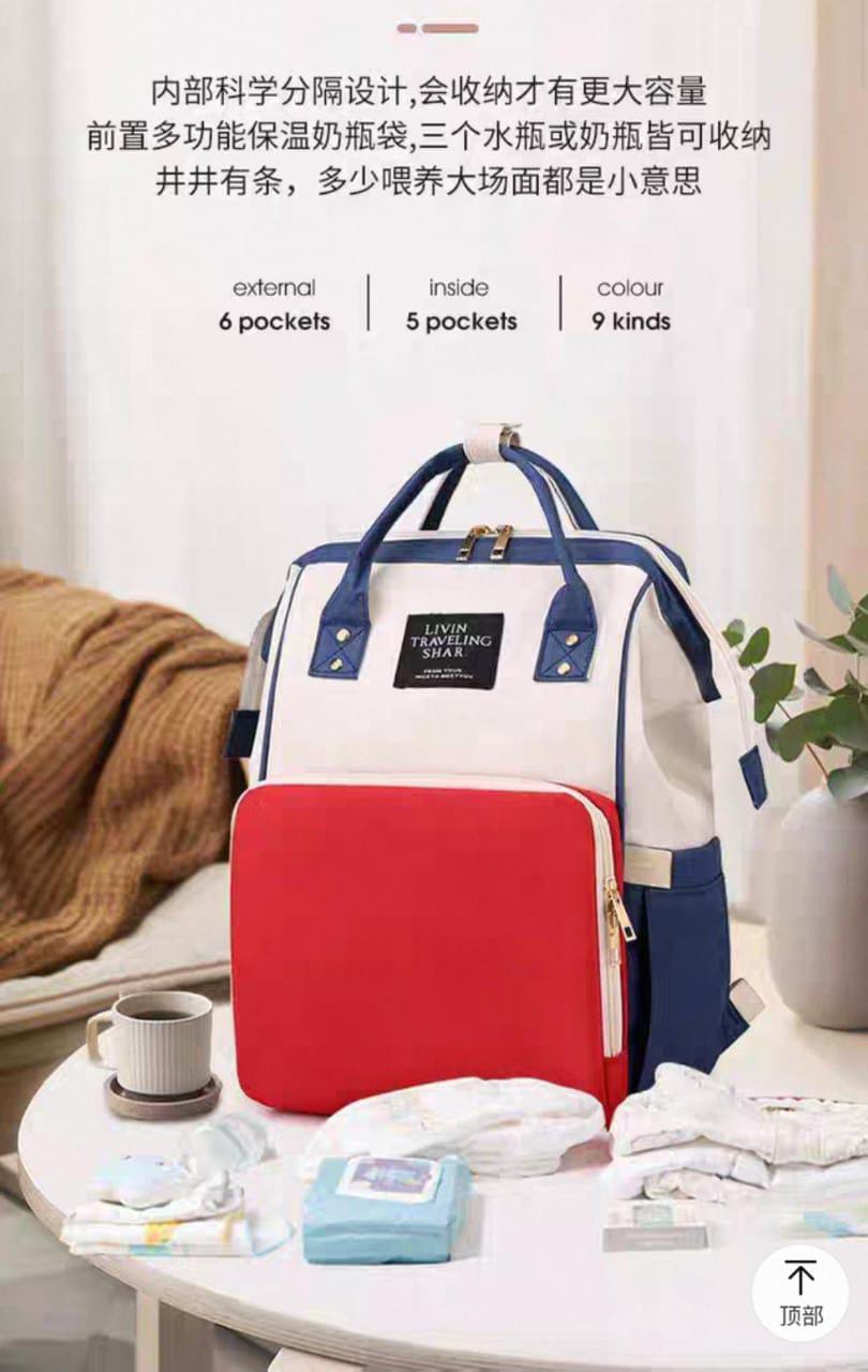 Multi-function use
Large storage capacity
Waterproof feature
Maternity & travel purpose