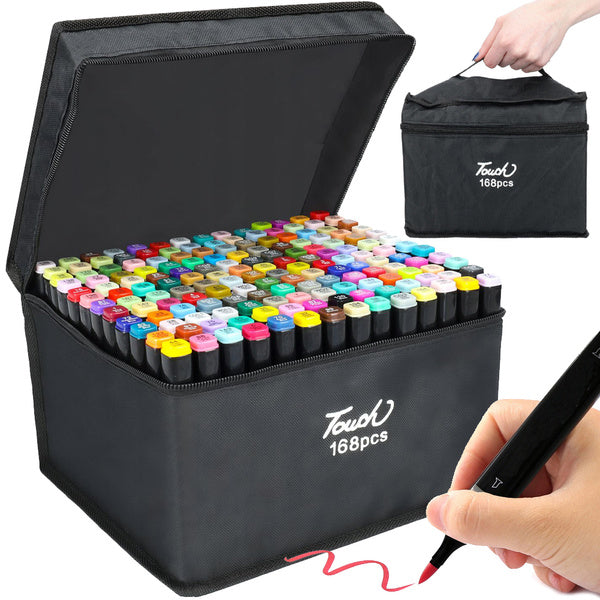 Master Artist's 24,36,48,60,80,100,120,168 Copic Twin Double-Headed Alcohol Ink Markers