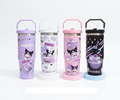Kuromi Stainless Steel Insulated Water Tumbler with Handle | Leakproof Travel Cup