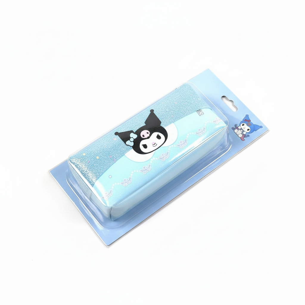 Cute Kuromi & My Melody Glitter Pencil Cases | Kidzer Mania