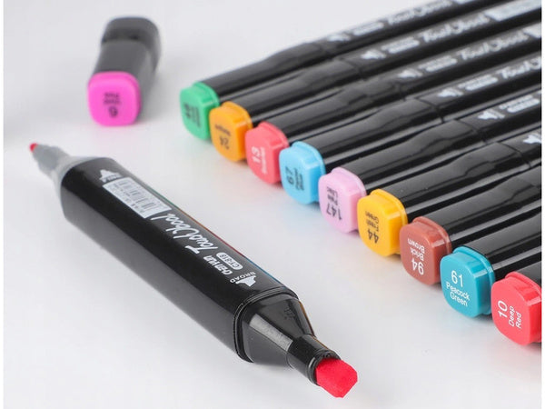 Master Artist's 24,36,48,60,80,100,120,168 Copic Twin Double-Headed Alcohol Ink Markers