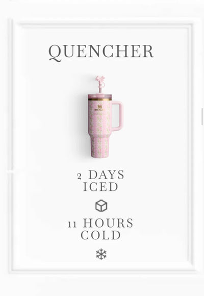 LOVESHACKFANCY x Stanley Pink Floral Tumbler