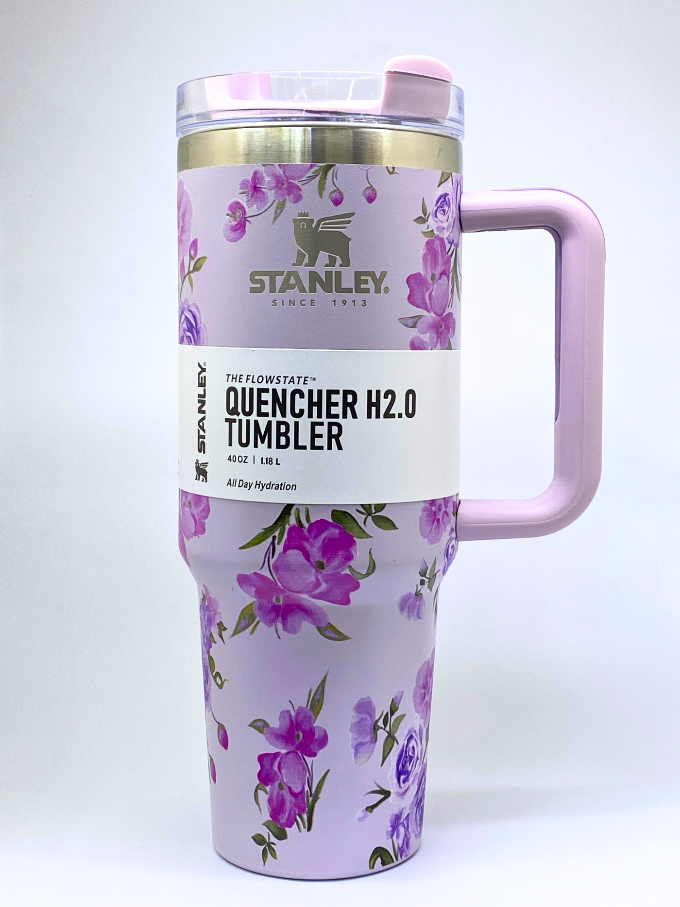 Stanley Quencher H2.0 Tumbler 40 oz - Love Shack Fancy Lavender Kids Tumbler