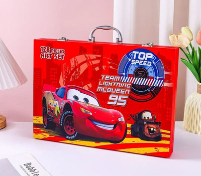 128 piece Kids' Art Sets - 4 Fun Themes!