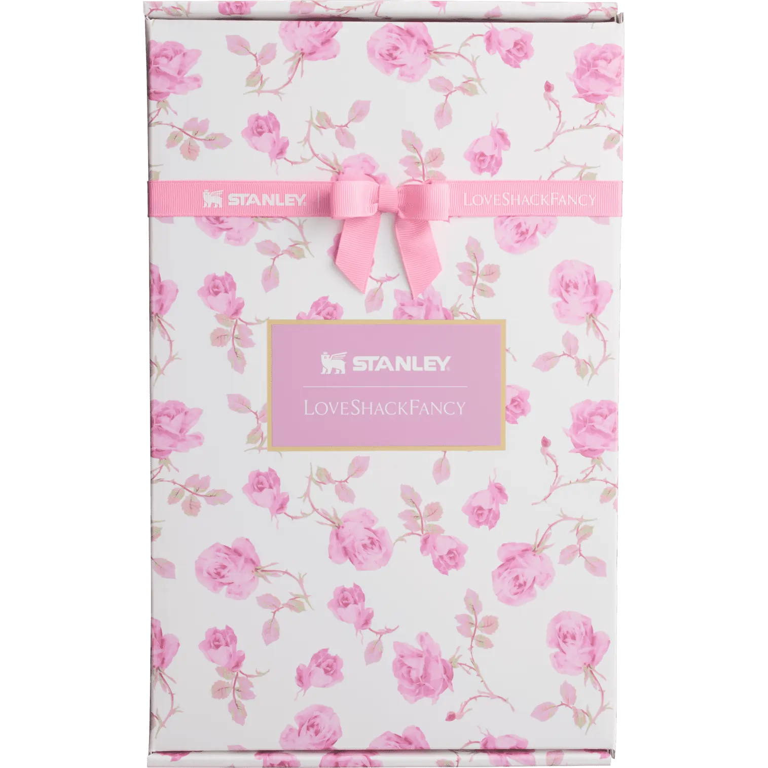 White & Pink Floral Stanley Quencher H2.0