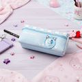 Kawaii Sanrio-Themed Aesthetic Pencil Pouch – Large Capacity School Stationery Organizer for Girls (Pink, Blue, Purple)