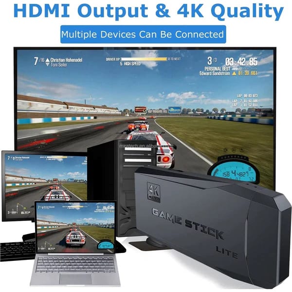 Game Stick Lite 4K - Retro Gaming Console