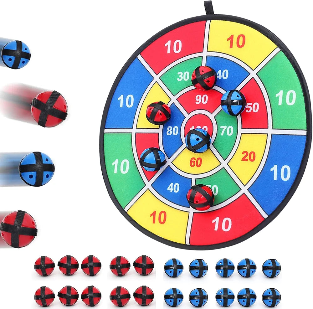 Sticky Target Dart Board Game for Kids | Fun Indoor Throwing Game (Ages 3+) – Kidzer Mania