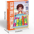 Color Ball Challenge Board Game – Educational Sorting & Logic Toy for Kids
