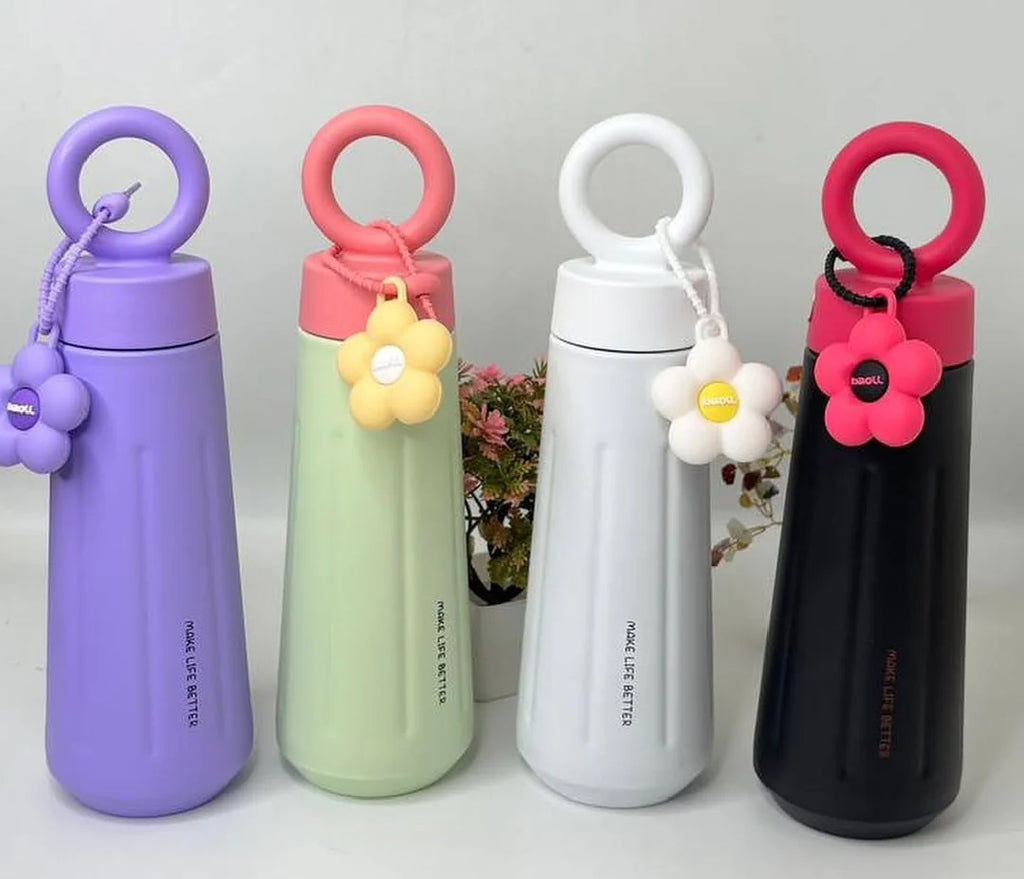 Daisy Flower Insulated Bottle – 500ML Hot & Cool Bottle!